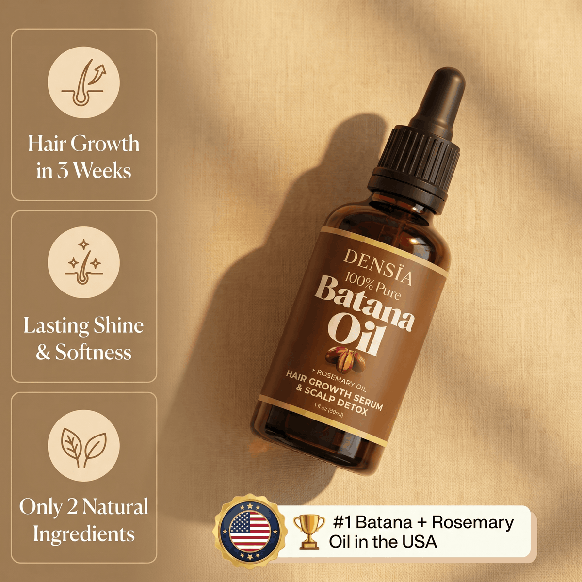 Batana Natural Hair Growth Oil