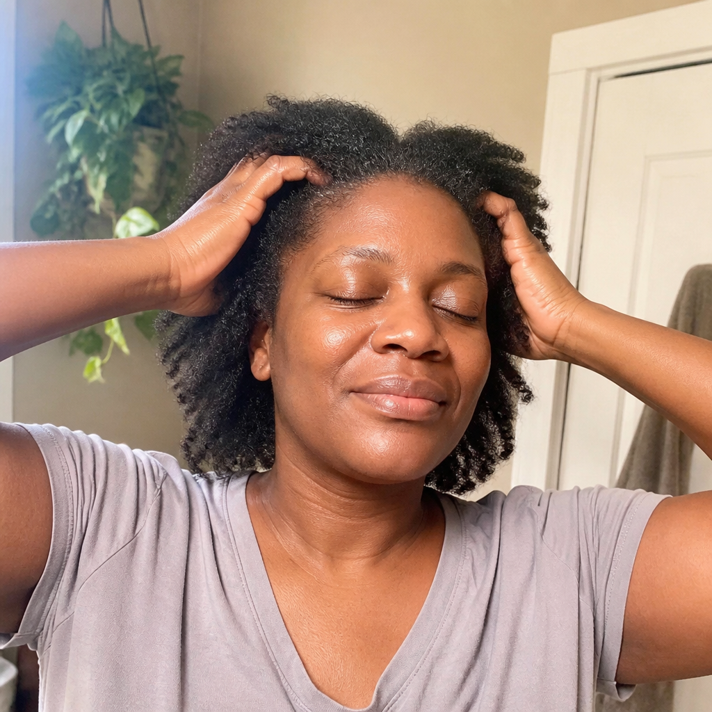 Scalp feels alive again